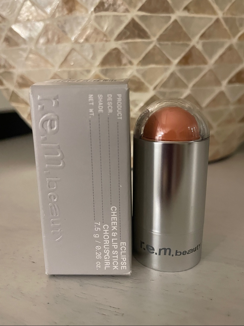 r.e.m. beauty Eclipse Cheek & Lip Stick Chorus Girl 7.5g Ariana Grande NEW